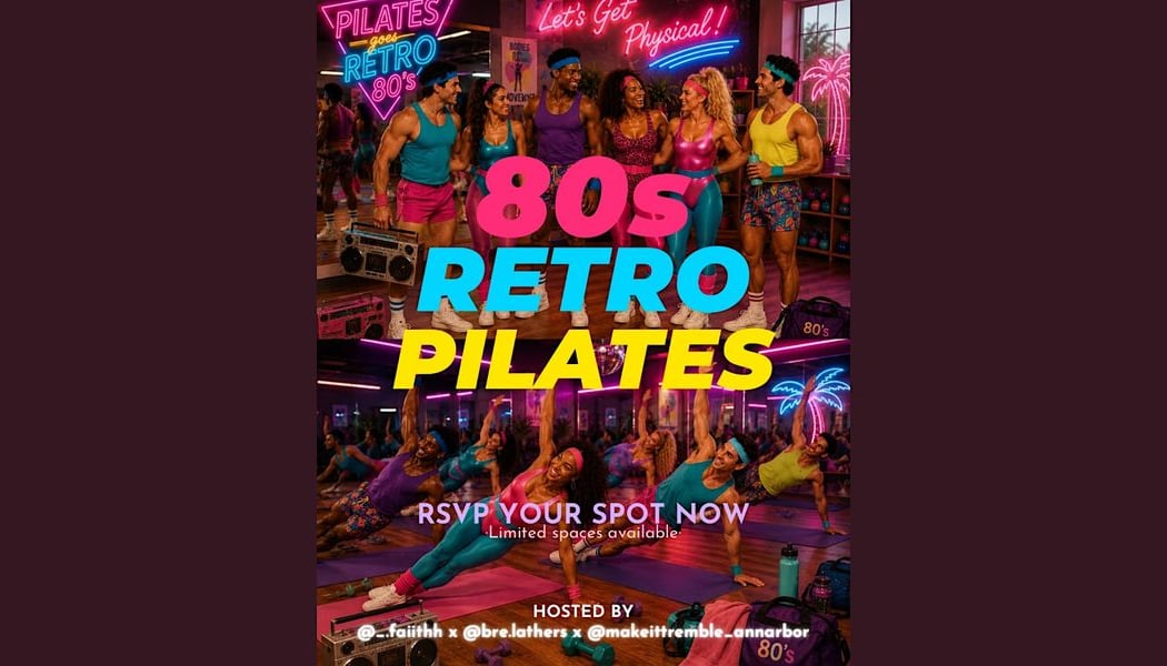 Pilates Goes Retro 80s 1